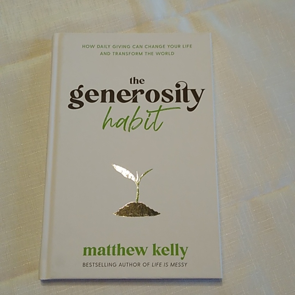 the generosity habit Hardcover